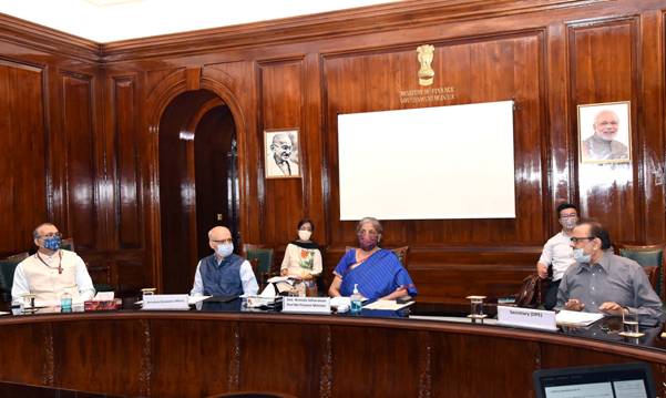 Smt. Nirmala Sitharaman holds 4th review meeting on CAPEX