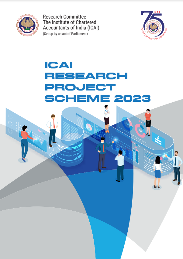 icai research project scheme 2023