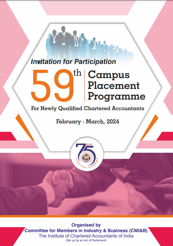 59th Campus Placement Program Feb Mar 2024 CA Cult   Campus 